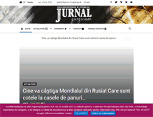 Tablet Screenshot of jurnalgiurgiuvean.ro